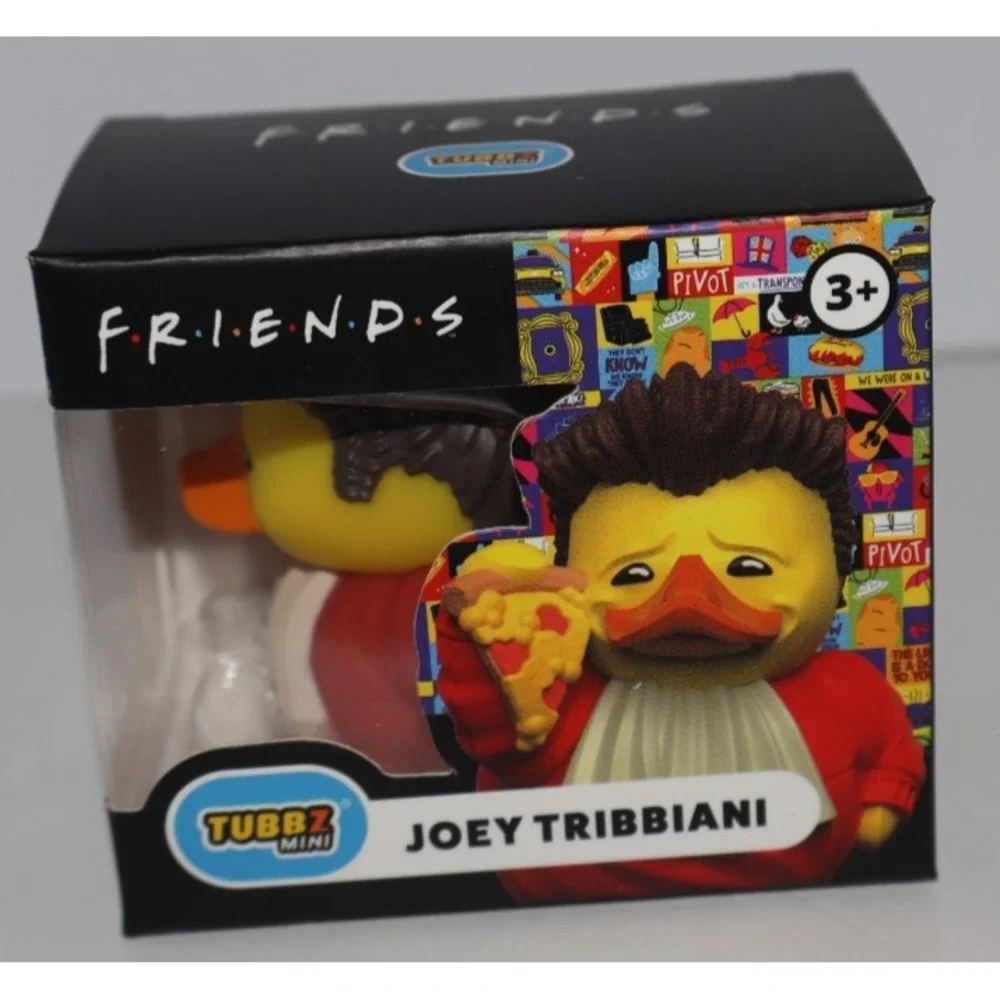 Tubbz FRIENDS Mini Duck JOEY TRIBBIABI w/ Slice of Pizza NEW